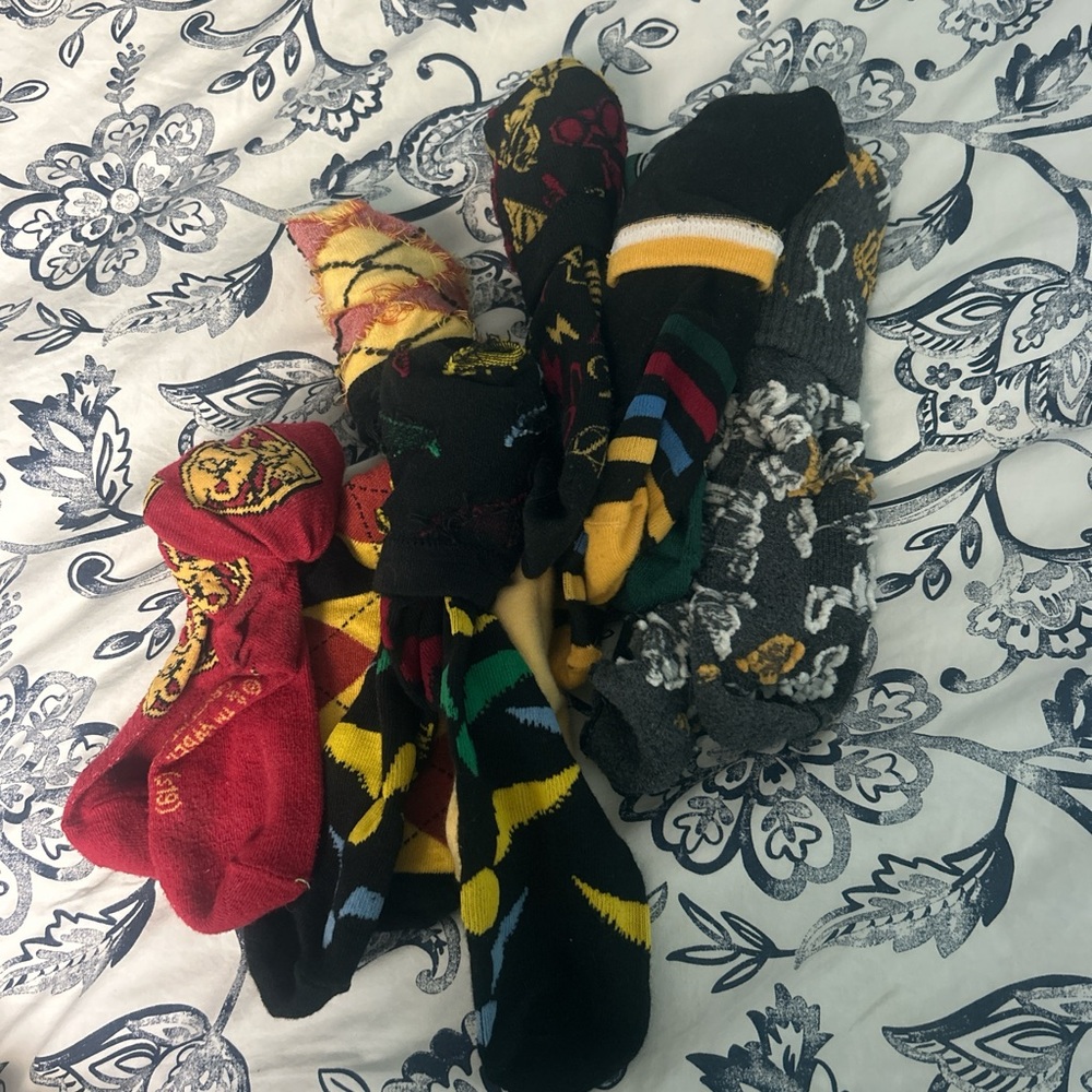 Assorted Patterned Socks for Men